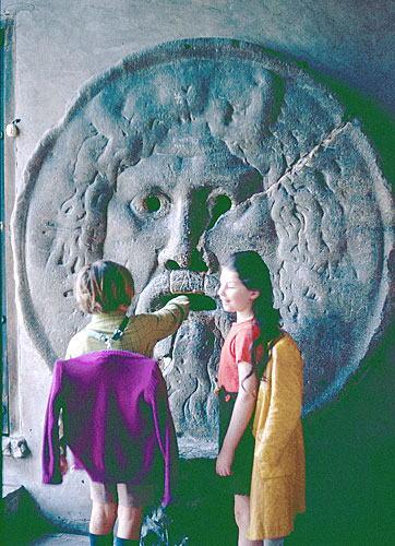 Bocca della Verità i Kirkens forhal. - foto cop.Bo Lundin