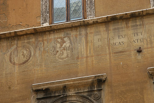 Palazzetto Sander i Via di Santa Maria dell'Anima i Rom