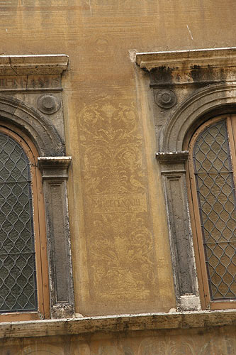 Palazzetto Sander i Via di Santa Maria dell'Anima i Rom