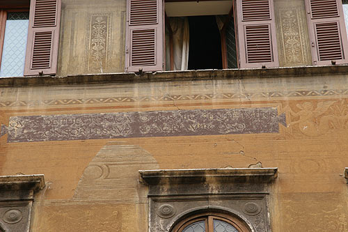 Palazzetto Sander i Via di Santa Maria dell'Anima i Rom