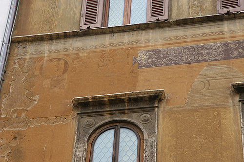 Palazzetto Sander i Via di Santa Maria dell'Anima i Rom