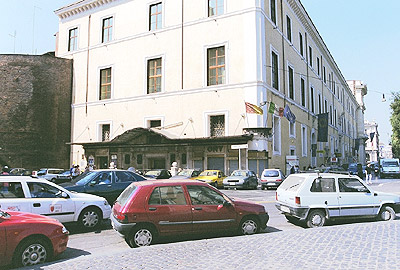 Via del Viminale med Il Clementino og Casa del Passaggero og Via delle Terme di Diocleziano