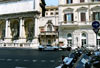 Moses-Fontænen og Balkon i muren fra Vigna dei Panzani på Via Vittorio Emanuele Orlando