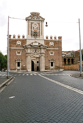 Porta Pia set fra Via XX Settembre