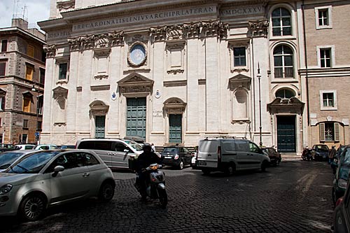 Piazza Cairoli med Kirken San Carlo ai Catinari. cop. Leif Larsson