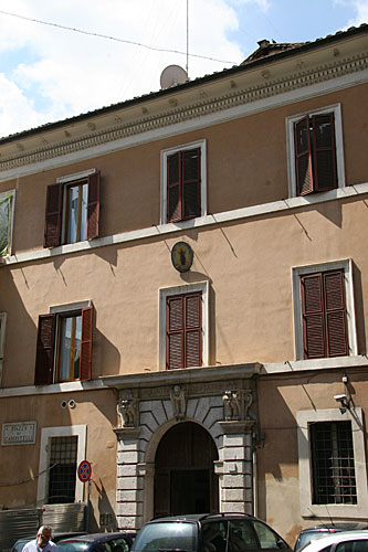 Palazzo Stati på Piazza Campitelli  - cop.Leif Larsson