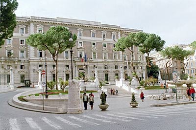 Foto fra Piazza del Viminale
