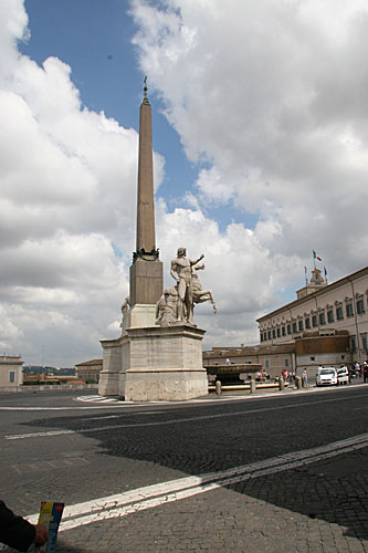 Fontana di Montecavallo på Piazza del Quirinale