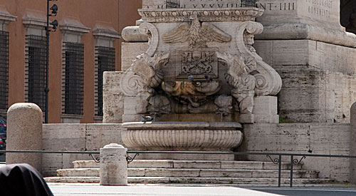 Fontænen ved Obelisco Lateranense