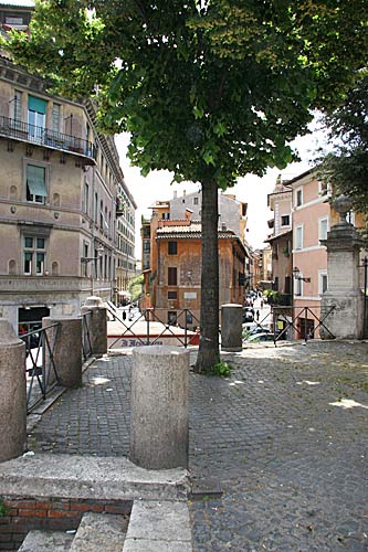 Piazza Trilussa mod Via del Moro - cop.Leif Larsson