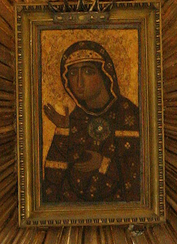Ikonet Madonna di Sant'Alessio fra Kirken Santi Bonifacio e Alessio på Aventin, cop.Leif Larsson