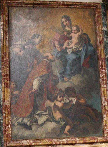 Foto fra Kirken Sant'Andrea al Quirinale: Cappella dei Santi Fondatori della Compagnia di Gesù