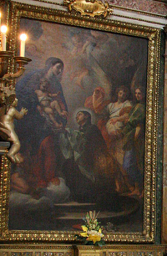 Foto fra Kirken Sant'Andrea al Quirinale: Cappella di Santo Stanislao Kostka