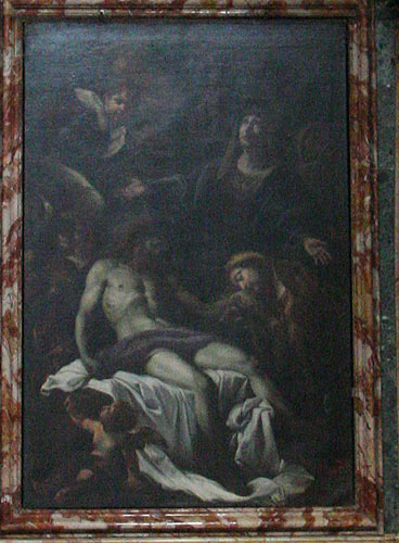 Foto fra Kirken Sant'Andrea al Quirinale, Cappella della Passione: deposizione