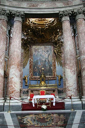 Foto fra Kirken Sant'Andrea al Quirinale