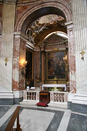 Kirken Sant'Andrea al Quirinale: 2.kapel i venstre side