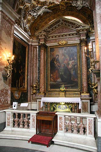 Kirken Sant'Andrea al Quirinale: 2.kapel i venstre side