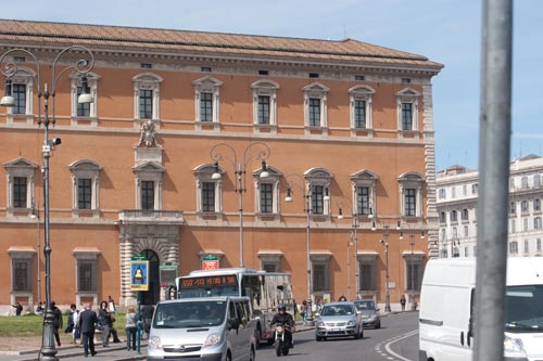 Palazzo Lateranense ved Piazza di Porta San Giovanni