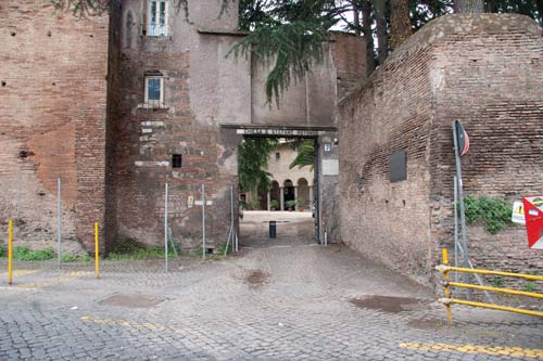 Middelalderhus ved Santo Stefano Rotondo
