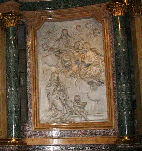 Santa Maria in Campitelli, Cappella Albertoni.  cop.Leif Larsson