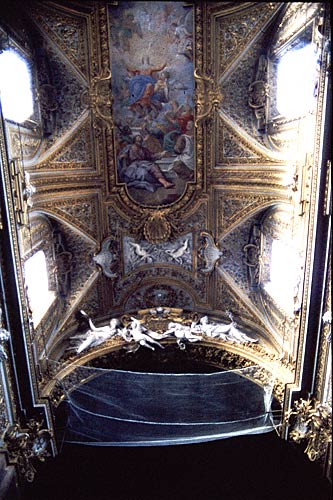 Loftet i Kirken Santa Maria dell'Orto - cop. Bo Lundin