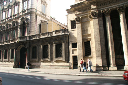 Santa Maria in Via Lata, facade. - cop.Leif Larsson