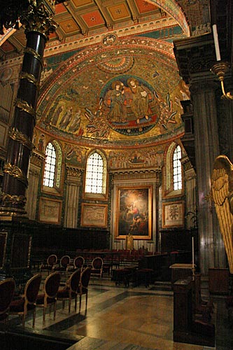 Apsis i Kirken Santa Maria Maggiore