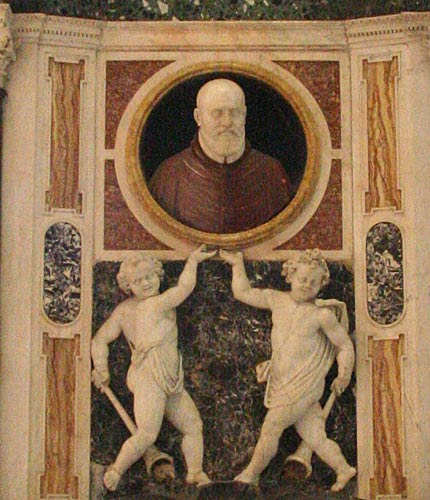 Gravmæle for Kardinal Francesco Alvarez de Toledo