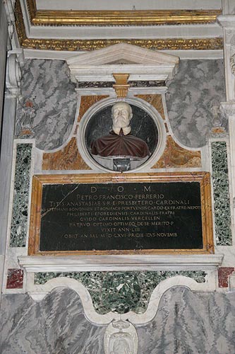 Gravmæle for Kardinal Pier Francesco Ferrero i Kirken Santa Maria Maggiore