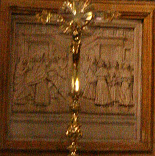 Relief af Mino da Fiesole i Apsis i Kirken Santa Maria Maggiore