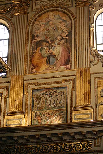 Hovedskibet i Kirken Santa Maria Maggiore