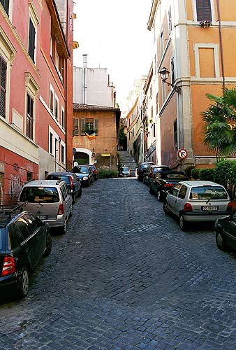 Via Milano mod Traforo Umberto I og Colle Quirinale