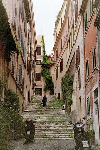 Foto fra Via dei Ciancaleoni - trappen