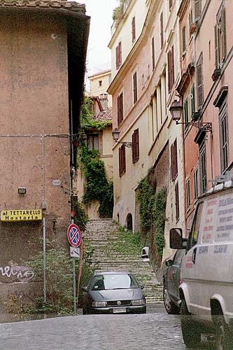 Foto fra Via dei Ciancaleoni - trappen