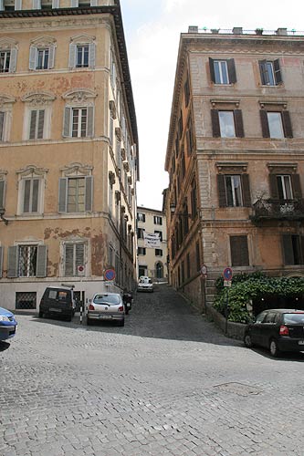 Foto fra  Piazza del Grillo og Via degli Ibernesi