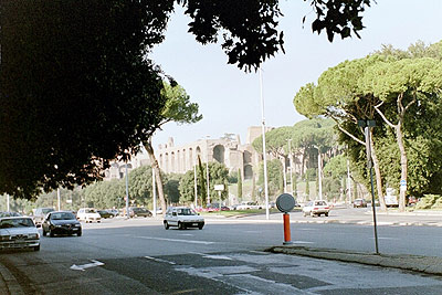 Ved Piazza di Porta Capena lå byporten Porta Capena