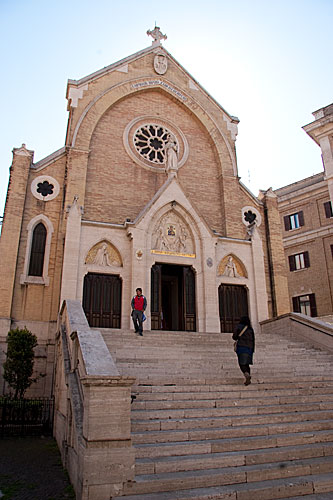 Kirken Sant'Alfonso dei Liguri i Via Merulana