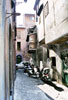 Middelalderhuse ud til Via del Pozzuolo