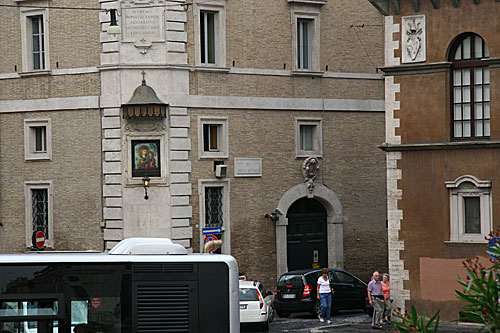 Via di San Marco med Palazzetto Venezia og Casa Professa. cop.Leif Larsson