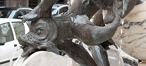 Fontana delle Tartarughe, Piazza Mattei. cop. Leif Larsson