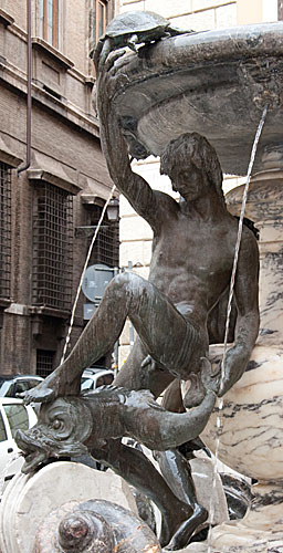 Fontana delle Tartarughe, Piazza Mattei. cop. Leif Larsson