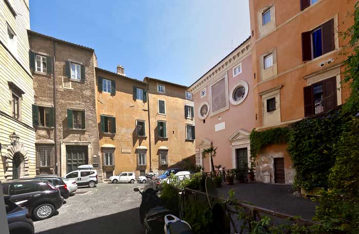 Piazzetta di Monte dei Cenci. cop. Leif Larsson