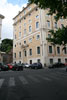 Vicolo Mazzarino og Palazzo Rospigliosi til højre