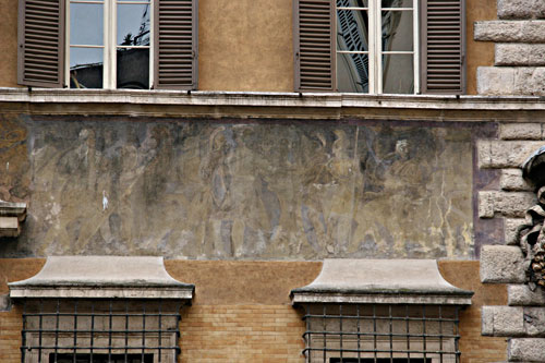 Foto af Palazzo Ricci på Piazza de'Ricci. - cop. Leif Larsson