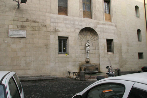 Palazzo Missini-Ossoli p Piazza Capo di Ferro. foto cop.: Leif Larsson