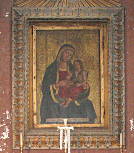 Santa Maria in Cosmedin: Ikon  - foto cop. Leif Larsson
