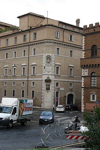 Via di San Marco med Palazzetto Venezia og Casa Professa. cop.Leif Larsson